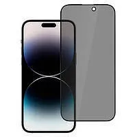 Захисне скло iPhone 13 Pro Max/14 Plus/iPhone 15 Plus Privacy 180 5D Black. Фото 2