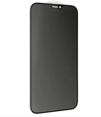 Захисне скло iPhone 13/iPhone 13 Pro/iPhone 14/Iphone 16e Privacy 180 5D Black. Фото 2
