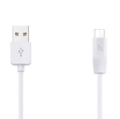 Кабель Usb Micro Hoco X1 2M White. Фото 2