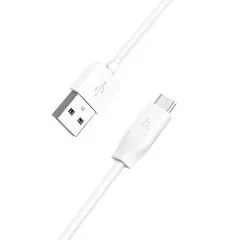 Кабель Usb Micro Hoco X1 2M White. Фото 3