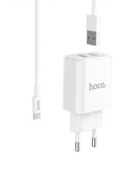 Мзп Hoco C62A 2Usb 2.1A White. Фото 2