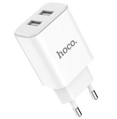 Мзп Hoco C62A 2Usb 2.1A White