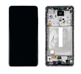 Lcd + Touchscreen Samsung A52/A525 Black з рамкою Original Service pack