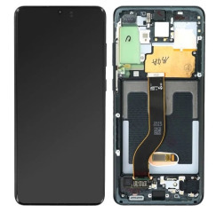 Lcd + Touchscreen Samsung S20+/G985 Black + Black рамка Original Service pack