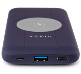 Power Bank (10000mah) Vinga BTPB3510WLROP (wireless). Фото 6