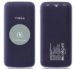 Power Bank (10000mah) Vinga BTPB3510WLROP (wireless). Фото 7