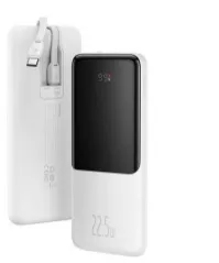 Power Bank (10000mah) Baseus Elf Digital Display (Type C/Lighting). Фото 4
