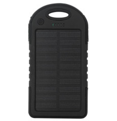 Power Bank(5000mah) Solar протиударний P1 Black