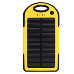 Power Bank(5000mah) Solar протиударний P5 Yellow