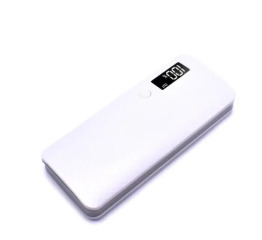 Корпус для Power Bank на 5 Акб 18650 з дисплеєм White