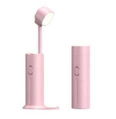 Power Bank  (5000mah) + лампа Pink