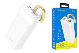 Power Bank (30000mah) Borofone BJ18A White. Фото 3