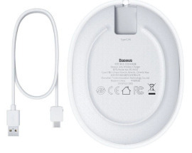 Безпровідна зарядка Baseus Jelly WXGD-02 15W White. Фото 2