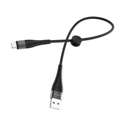 Кабель Usb micro BOROFONE BX32 0.25М BLACK. Фото 2