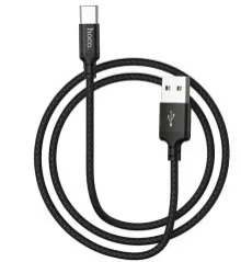 Кабель Usb Type C Hoco X14 1M Black