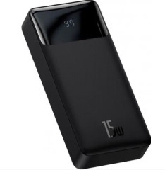 Power Bank (30000mah) Baseus Bipow 15W Black