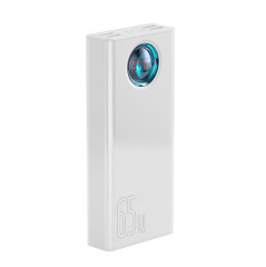 Power Bank (30000mah) Baseus Amblight 65W White