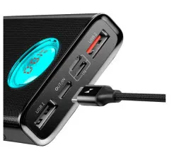 Power Bank (20000mah) Baseus PPALL-LG01 PD3.0+QC3.0 18W Black. Фото 6