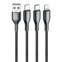 Кабель Usb Remax RC-092 3in1 (iphone+micro+type c)