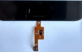 Lens Xiaomi Mi6 with fingerprint scanner Black. Фото 7