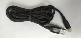 Кабель Usb Type C XO NB143 2m Black