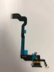 Flat Cable Iphone X with charge connector Black. Фото 3