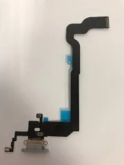 Flat Cable Iphone X with charge connector White. Фото 3