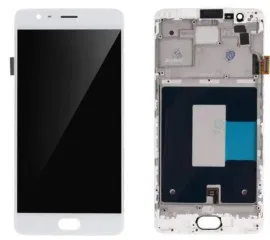 Lcd + Touchscreen Oneplus 3/3T White TFT з рамкою. Фото 2