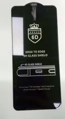 Захисне скло Realme 7i/8i/9i/Moto G22/Huawei honor 90 5D Black. Фото 2