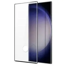 Захисне скло Samsung S908/S22 Ultra (з вирізом під сканер) 5D Black. Фото 2