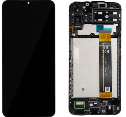 Lcd + Touchscreen Samsung A13/A135 Black з рамкою (Є СУМІСНІСТЬ). Фото 2