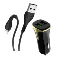 Азп Hoco Z31 3.4A/2 USB + Lighting. Фото 3