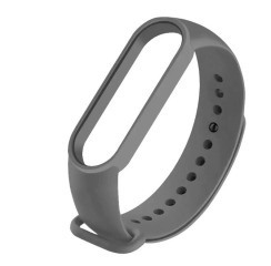 Браслет силіконовий Mi Band 7/6/5 Grey