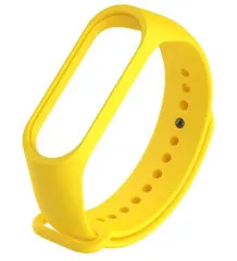 Браслет силіконовий Mi Band 7/6/5 Yellow. Фото 2
