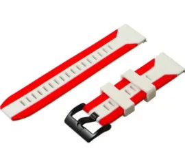 Ремінець ''Frontier'' Samsung S3/S4 22mm White/Red. Фото 2