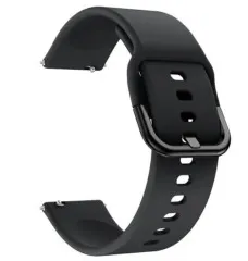 Ремінець для Garmin Vivo Active 3 Music/Forerunner 245 20mm Black. Фото 2