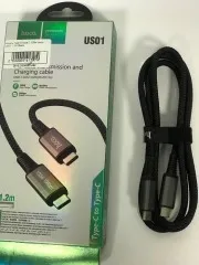 Кабель Type C/Type C 100w Hoco US01 1.2m Black. Фото 2