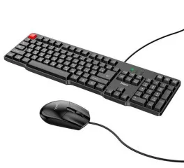 Клавіатура + мишка Hoco GM16 Black. Фото 2