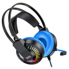 Навушники Hoco W105 Blue (ігрові)