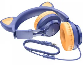 Навушники Hoco W36 Dark Blue. Фото 2
