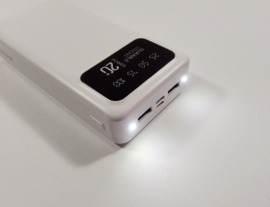 Power Bank (20000mah) Linkage LKP-27 White. Фото 5