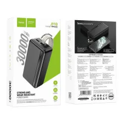 Power Bank (30000mah) Hoco J91B Black. Фото 5
