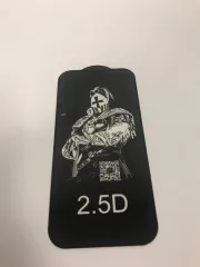 Захисне скло iPhone 14 Pro 5D Black. Фото 2