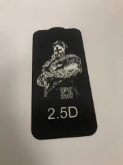 Захисне скло iPhone 14 Pro Max/iPhone 15 Plus 5D Black. Фото 2