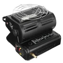 Портативний газовий обігрівач Kitchen Pro BDZ-193 2в1 (плита і обігрівач). Фото 2
