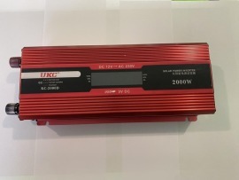 Перетворювач 12V2000W + LCD. Фото 3