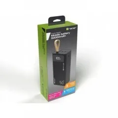 Power Bank (50000mah) Tracer QC 3.0 22.5W + PD 20W Black. Фото 3