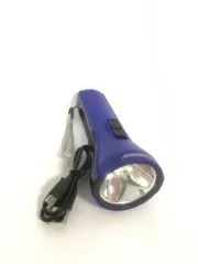 Ліхтарик Tiross TS-1851 (micro usb charge) Blue. Фото 5