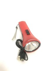 Ліхтарик Tiross TS-1851 (micro usb charge) Red. Фото 8