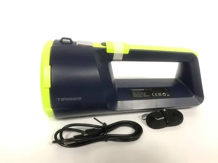 Ліхтарик Tiross TS-1858 (в руку) Dark Blue. Фото 4